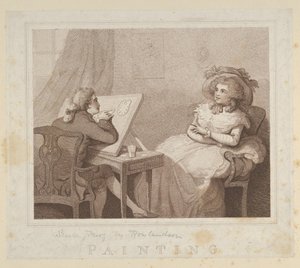 Måleri, 1784 ., 1784 . av Unbekannt