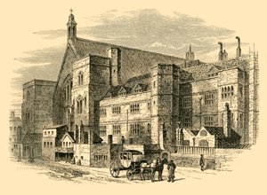 Palace Yard på 1700-talet, 1881. av Unbekannt