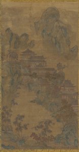 Palats i bergen, Mingdynastin, 1500-1600-talet. av Unbekannt