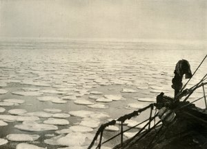 Pannkaksis i Rosshavet, c1908, 1909. av Unbekannt
