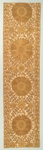 Panel, troligen från en gardin, 1800-talet. av Unbekannt