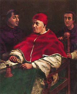 Påven Leo X 1475-1521, 1934. av Unbekannt
