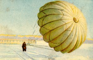 Fallskärmslandning, 1932. av Unbekannt