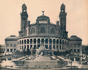 Paris. - Trocaderopalatset. - ND, c1910. av Unbekannt
