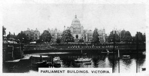 Parlamentsbyggnader, Victoria, British Columbia, Kanada, c1920-talet av Unbekannt