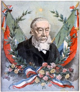 Paul Kruger, sydafrikansk politiker, ca 1900 av Unbekannt