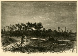 Peakirk, från skäret, 1898. av Unbekannt