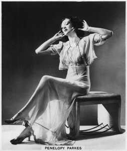 Penelope Parkes, skådespelerska, 1939 av Unbekannt