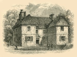 Penns House, Second Street, Philadelphia, c1687-1689, 1890. av Unbekannt