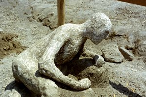 Person dödad av Pompeji-utbrottet, 79 e.Kr av Unbekannt