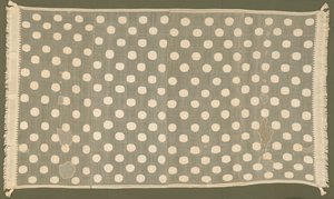 Peruanska textilier: Mantel eller hängande, ländtyg, turban, vadderad hatt, band med tofsar, 1200-1460-talet. av Unbekannt