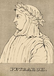 Petrarca, 1304-1374, 1830. av Unbekannt
