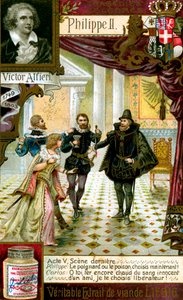 Filip II av Vittorio Alfieri 1749-1803, c1900 av Unbekannt