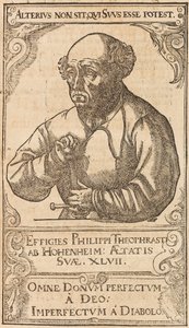 Philippus Theophrastus Aureolus Bombastus von Hohenheim Paracelsus, 1589. av Unbekannt
