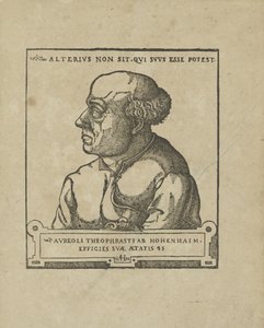 Philippus Theophrastus Aureolus Bombastus von Hohenheim Paracelsus, ca 1538 av Unbekannt