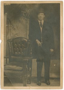Fotografera porträtt av Samuel Grant, före 1926. av Unbekannt