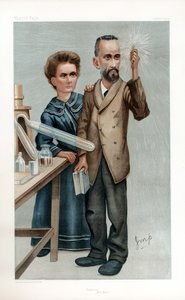 Pierre och Marie Curie, franska fysiker, 1904 av Unbekannt