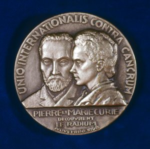 Pierre och Marie Curie, franska vetenskapsmän av Unbekannt
