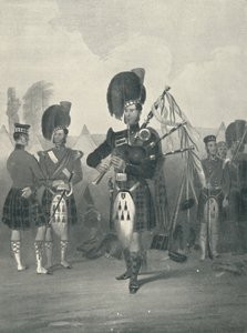 Piper, 42nd Royal Highlanders, c1800-talet, 1909 av Unbekannt