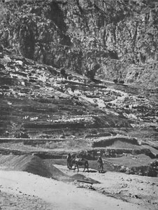Platsen för det berömda oraklet, Delphi, 1913 av Unbekannt