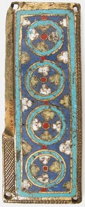 Plack från en relikvieskrin, tysk eller sydnederländsk, ca. 1175-1200. av Unbekannt
