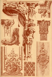 Gipsprydnader, Frankrike, 1600- och 1700-talen, 1898. av Unbekannt
