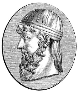 Platon c428-c348 f.Kr., antik grekisk filosof av Unbekannt