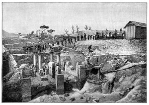 Pompeji, Italien, 1900 av Unbekannt