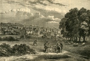 Pond Street, Hampstead, 1750, c1876. av Unbekannt