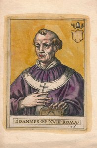 Påven Johannes XVIII. av Unbekannt