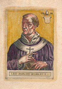 Påven Leo III. av Unbekannt