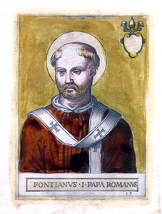 Påven Pontianus I av Unbekannt