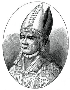 Påven Sylvester I, 1870 av Unbekannt