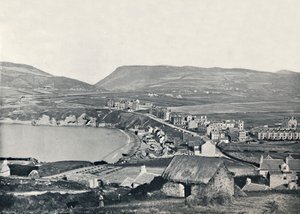 Port Erin - Panoramautsikt över staden och dess närhet, 1895 av Unbekannt