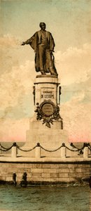Port Said. - Staty av Ferdinand de Lesseps, c1918-c1939. av Unbekannt