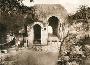 Porta marina, Pompeji, Italien, ca 1900-talet av Unbekannt