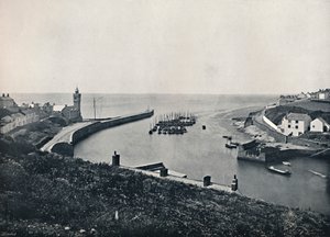 Porthleven - Hamnen och utsikten, 1895 av Unbekannt