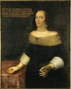 Porträtt av Beata De la Gardie 1612-1680, ca. 1653.