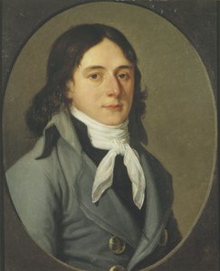Porträtt av Camille Desmoulins 1760-1794. av Unbekannt