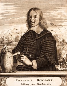 Porträtt av Christoph Bernhard Freiherr von Galen 1606-1678, 1675. av Unbekannt