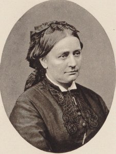 Porträtt av Clara Schumann 1819-1896, 1870. av Unbekannt