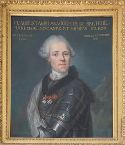 Porträtt av Claude Stanislas av Unbekannt