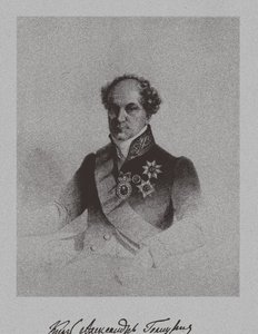 Porträtt av greve Alexander Nikolajevitj Golitsyn 1773-1844, ca. 1840 av Unbekannt