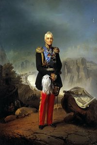 Porträtt av greve Mikhail Vorontsov 1782-1856, andra hälften av 1700-talet. av Unbekannt