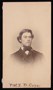 Porträtt av Edward Drinker Cope 1840-1897, cirka 1860-talet. av Unbekannt