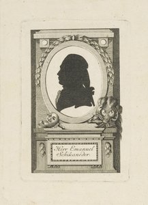Porträtt av Emanuel Schikaneder 1751-1812, ca. 1790. av Unbekannt