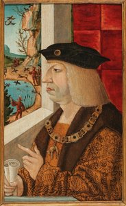 Porträtt av kejsar Maximilian I 1459-1519, 1500-talet. av Unbekannt