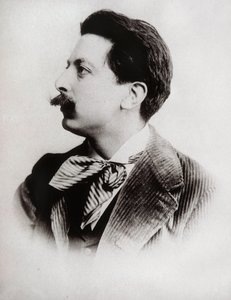 Porträtt av Enrique Granados (1867-1916), spansk kompositör och pianist. Fotografera. av Unbekannt