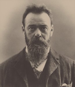 Porträtt av Ferdinand Hodler 1853-1918. av Unbekannt