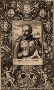 Porträtt av Ferdinand Magellan 1470-1521, 1624. av Unbekannt
